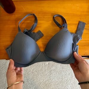 Aerie Smoothez 34C Blue Bra